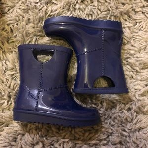 Navy Blue Ugg Rain Boots